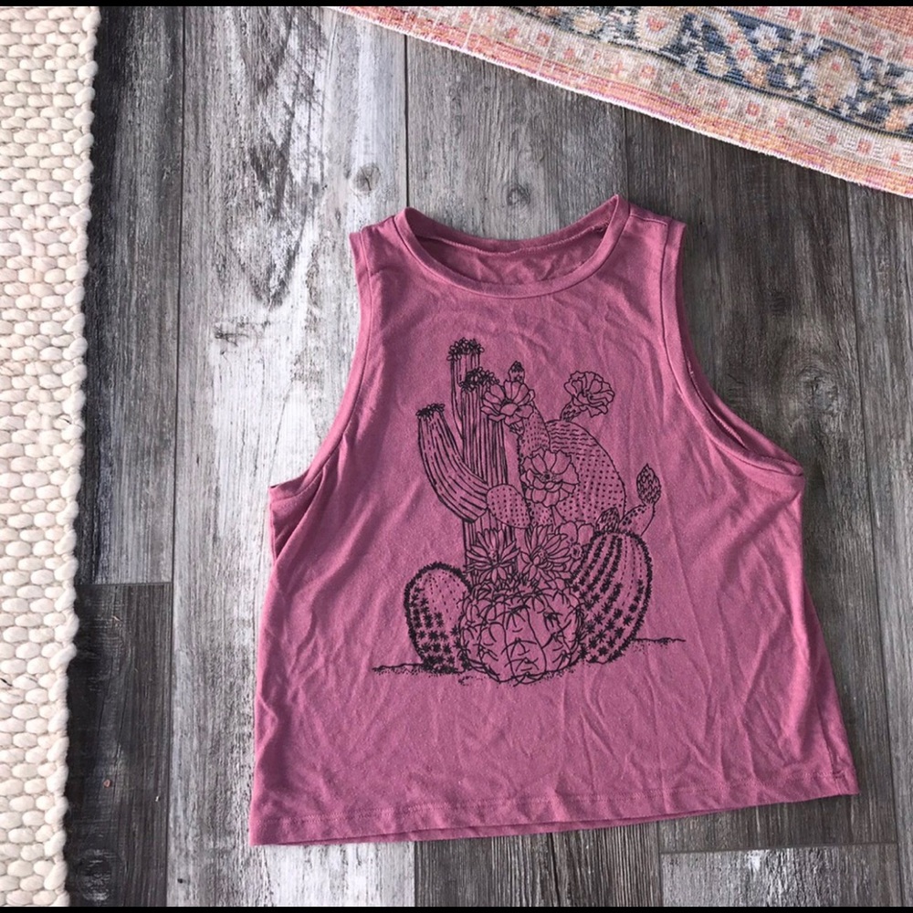 Cactus crop top